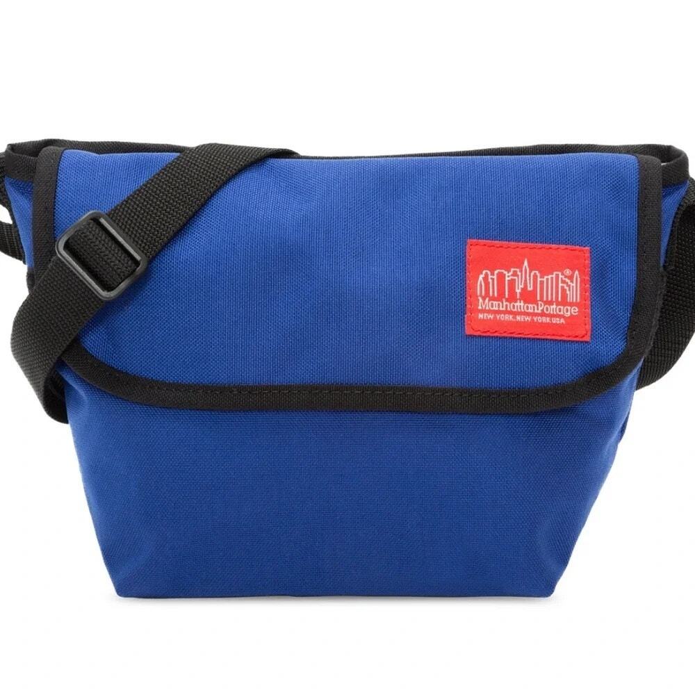 Manhattan Portage Red Label Messenger in Royal Blue